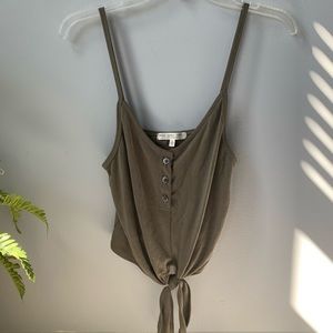 URBAN OUTFITTERS Spaghetti Strap Tie Knot Tank Top